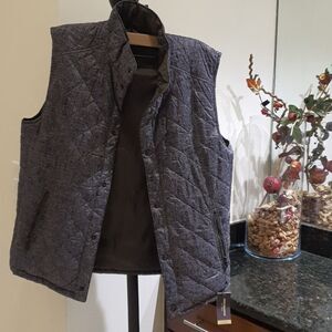 Johnston & Murphy Reversible Vest (L) new men's